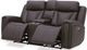 Parker House® Maveric Bette Coffee Power Reclining Console Loveseat with Zero Gravity-3