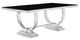 Coaster® Antoine 7-Piece Rectangular Glass Top Dining Set with Chrome Base-1