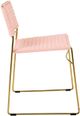 TOV Furniture Domani Blush Vegan Leather Chair-2