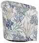 Powell® Adella Blue Ocean Swivel Chair-3