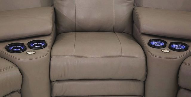 Palliser® Furniture Customizable Asher 6-Piece Power Reclining Sectional with Power Headrest, Power Lumbar and Storage-3