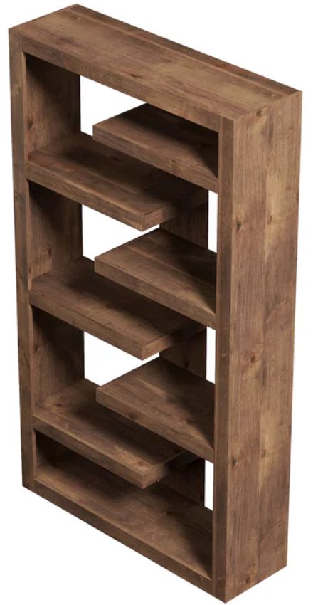 Legends Home Sausalito Whiskey 72" Bookcase-3