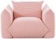 TOV Furniture Saint Tropez Red Fabric Indoor/Outdoor Armchair-3