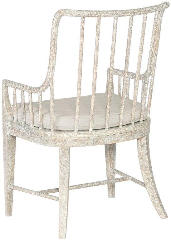 Hooker® Furniture Serenity Bimini Oyster/Surf Spindle Arm Chair-3