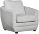 LH Home Feather Baltimo Woven Alabaster Club Chair-0
