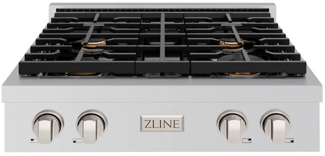 ZLINE Paramount 30" Stainless Steel Gas Cooktop -0