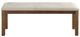 Mazin Furniture Bonner Beige/Brown Dining Bench-0