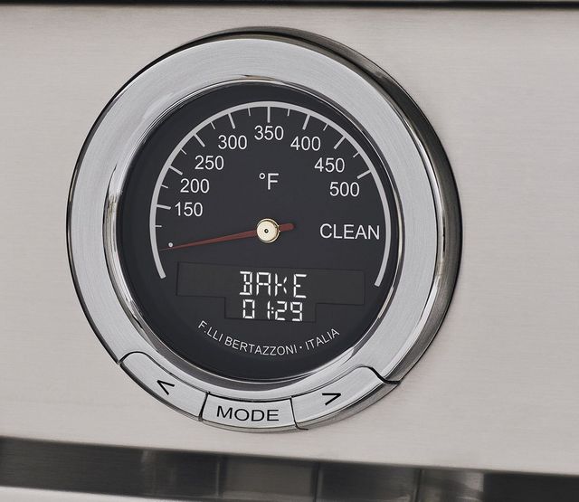 Bertazzoni Professional Series 36" Rosso Pro Style Dual Fuel Range-6