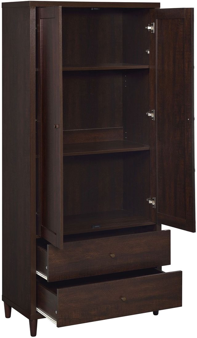 Coaster® Wadeline Rustic Tobacco 2-Door Tall Accent Cabinet-1