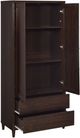 Coaster® Wadeline Rustic Tobacco 2-Door Tall Accent Cabinet-1