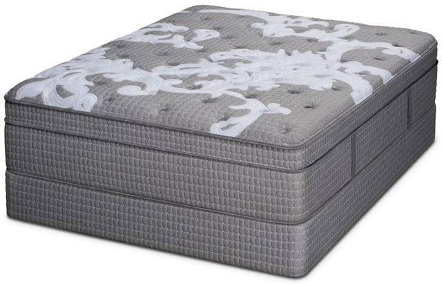 Restonic® First Light® Lifestyle Hybrid Ultra Plush Euro Top King Mattress-2