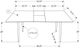 Monarch Specialties Inc. White Stone 63" Dining Table-2