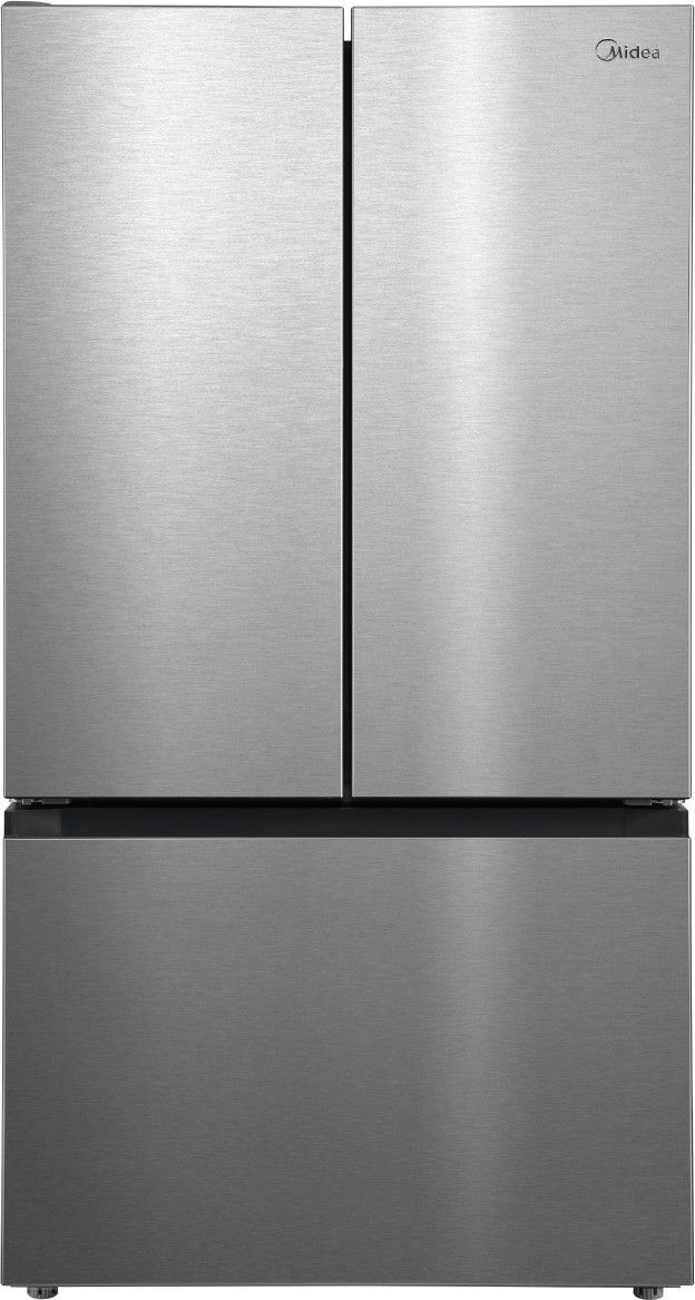 Midea 36" 32 Cu. Ft. Stainless Steel French Door Refrigerator with AutoFill Water Pitcher-0