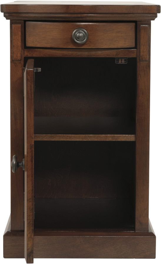 Signature Design by Ashley® Laflorn Medium Brown Chair Side End Table-3