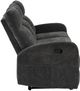 Coaster® Hamilton Charcoal Gray Manual Reclining Sofa-5