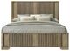 ACME Furniture Lakkari Antique Oak Eastern King Panel Bed-4