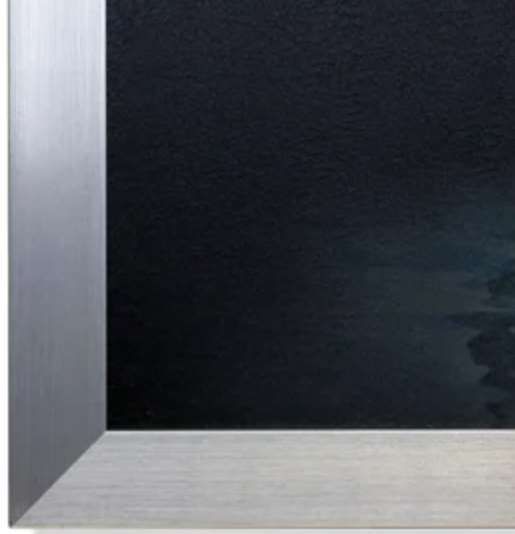 Stylecraft Heron in the Shadows Black/Silver Wall Art -1