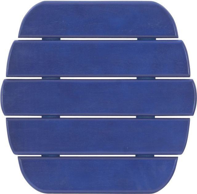 Linon Adirondack Blue Wooden Outdoor End Table-4