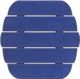 Linon Adirondack Blue Wooden Outdoor End Table-4