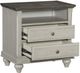 Homelegance® Mossbrook Dark Brown/Light Gray Nightstand-3