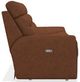 La-Z-Boy® Soren Cognac Leather Power Reclining Sofa-2