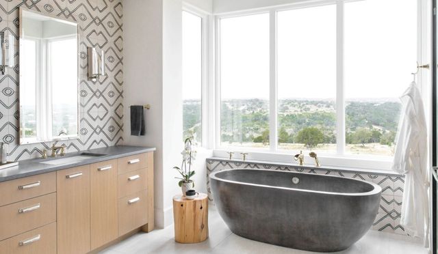 Brizo Rook® Brilliance® Polished Nickel® 8" Towel Bar-3