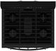 Whirlpool® 30" Black Freestanding Gas Range with Air Cooking Technology-3