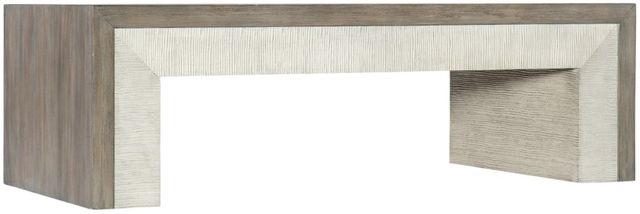 Hooker® Furniture Serenity Skipper Malibu Rectangular Cocktail Table with Coral Base-0