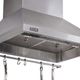Viking® 3 Series 30” Antique Bronze Chimney Wall Hood with Standard Ventilator-1