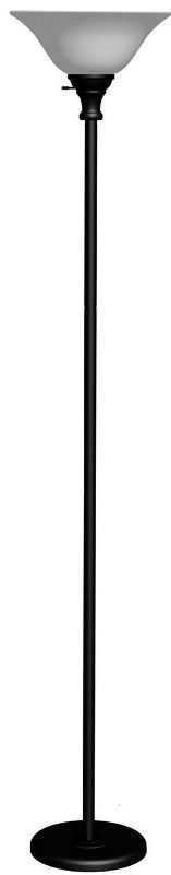 Cal® Lighting & Accessories Black Torchiere-0