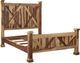 Porter International Designs Crossroads Natural Queen Panel Bed-0