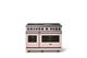 Viking® 7 Series 48'' Blush Pro Style Dual Fuel Range with Griddle-3