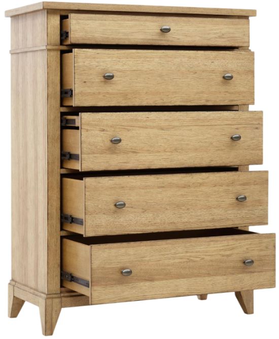 Legacy Classic Today's Traditions Natural Hickory 5-Drawer Chest-3