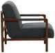 Dovetail Furniture Jordi Brown/Sepulveda Blue Occasional Chair-2