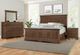 Artisan & Post by Vaughan-Bassett Heritage Cobblestone Oak California King Mansion Bed-1