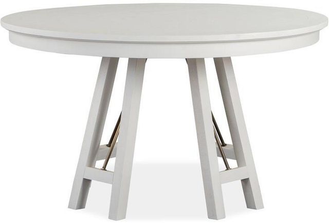 Magnussen Home® Heron Cove Chalk White 52" Round Dining Table-1