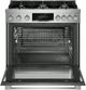 Bosch® 800 Series 36” Stainless Steel Freestanding Dual Fuel Range-1