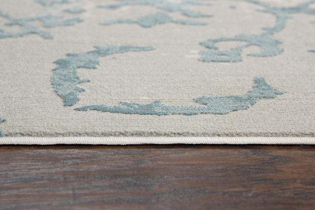 Rizzy Home Chelsea Gray/Blue 5'3" x 7'6" Rug-2
