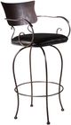 Horizon Home® Tequila Black 30" Swivel Barstool-0