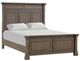 Furniture of America® Huddersfield Dark Walnut Queen Panel Bed-0