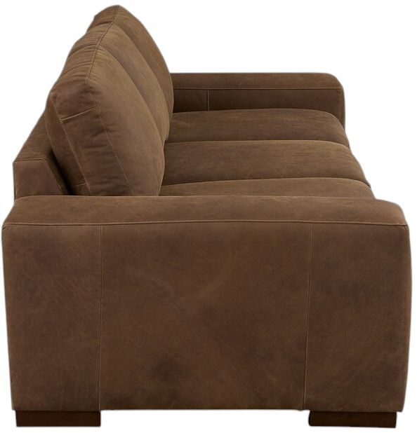Bassett® Furniture Customizable Southpark 100" Leather Sofa-2