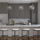Uttermost® Mendota Brass Pendant Light-1