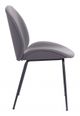 Zuo® Miles Gray Dining Chair-2
