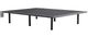 Malouf™ Thin Deck Charcoal Twin Upholstered Platform Bed-0