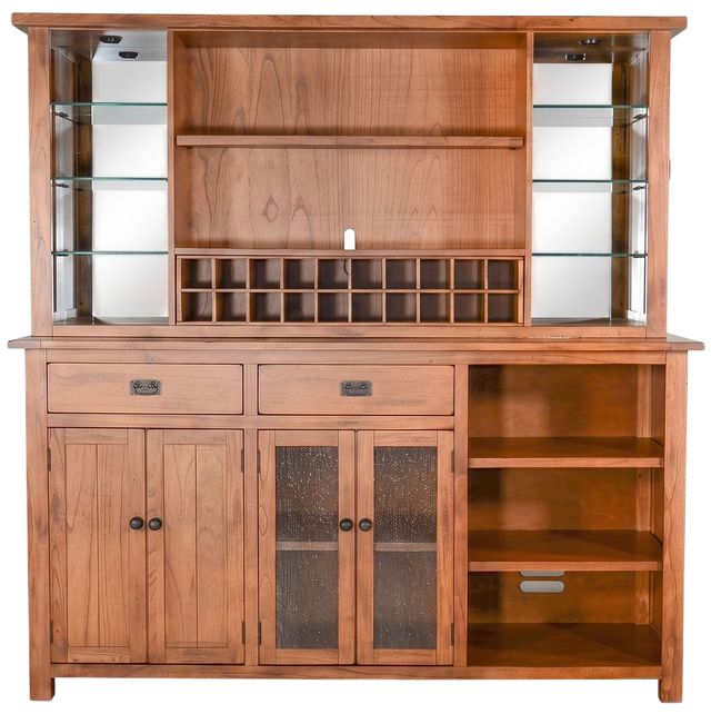 Sunny Designs™ Sedona Sedona Rustic Oak Buffet and Hutch-2