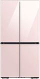 Samsung Bespoke Flex™ 18" Pink Glass French Door Refrigerator Bottom Panel-3