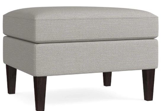 Bassett® Furniture Dover Gray Medium Rectangle Ottoman-0