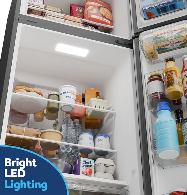 GE® ENERGY STAR® 24" 11.9 Cu. Ft. Black Counter Depth Top Freezer Refrigerator-3