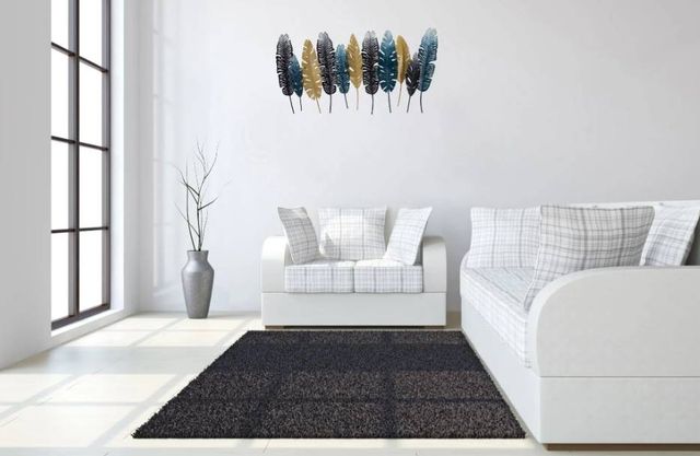 Classy Art Style 10 Beige/Black/Blue Wall Decor-2