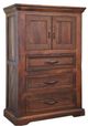 International Furniture Direct Madeira Brown Chest-0